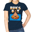 Bun's Out - Womens T-Shirts RIPT Apparel Small / Navy