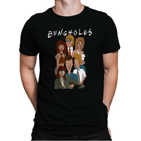 Bungholes - Mens Premium T-Shirts RIPT Apparel Small / Black