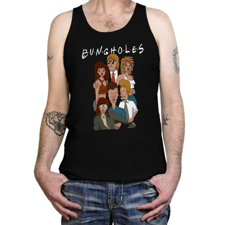 Bungholes - Tanktop Tanktop RIPT Apparel X-Small / Black