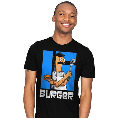 BURGER ZONE! - Mens T-Shirts RIPT Apparel Small / Black