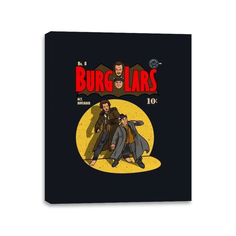 BurgLars - Canvas Wraps Canvas Wraps RIPT Apparel 11x14 / Black