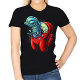 Bursting Impostor - Womens T-Shirts RIPT Apparel Small / Black