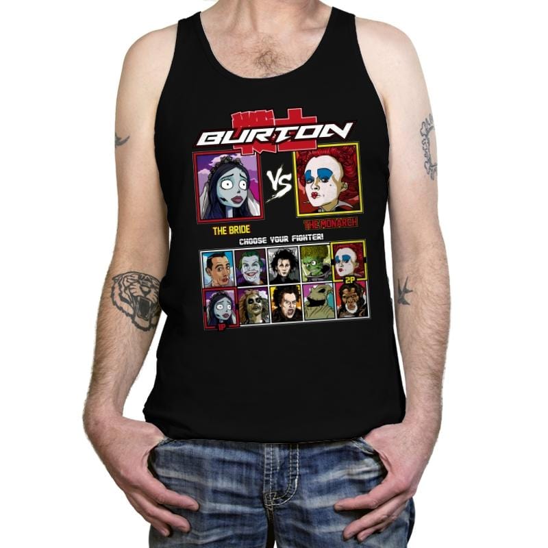 Burton Fighter - Tanktop Tanktop RIPT Apparel X-Small / Black