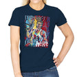 Burton Painting - Womens T-Shirts RIPT Apparel Small / Navy