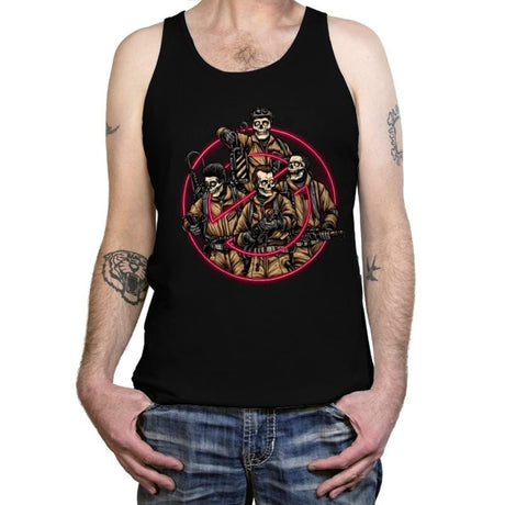 Busted Ghosts - Tanktop Tanktop RIPT Apparel X-Small / Black