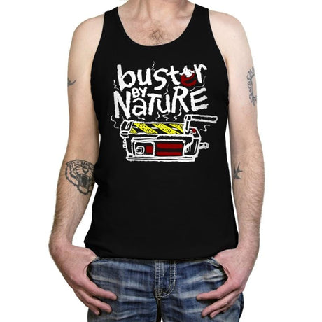 Buster By Nature - Tanktop Tanktop RIPT Apparel X-Small / Black