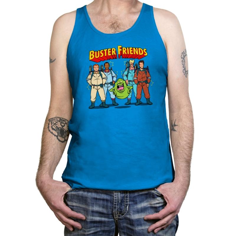 Buster Friends - Tanktop Tanktop RIPT Apparel X-Small / Teal