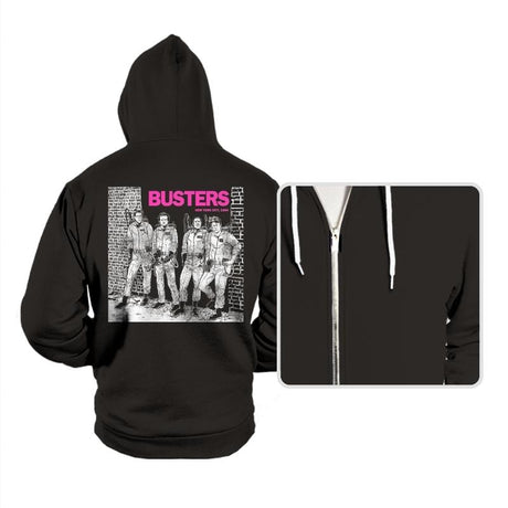 BUSTERS - Hoodies Hoodies RIPT Apparel Small / Black