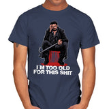 Butcher is Too Old - Mens T-Shirts RIPT Apparel Small / Navy