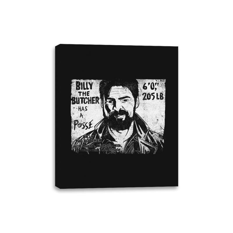 Butcher's Posse - Canvas Wraps Canvas Wraps RIPT Apparel 8x10 / Black