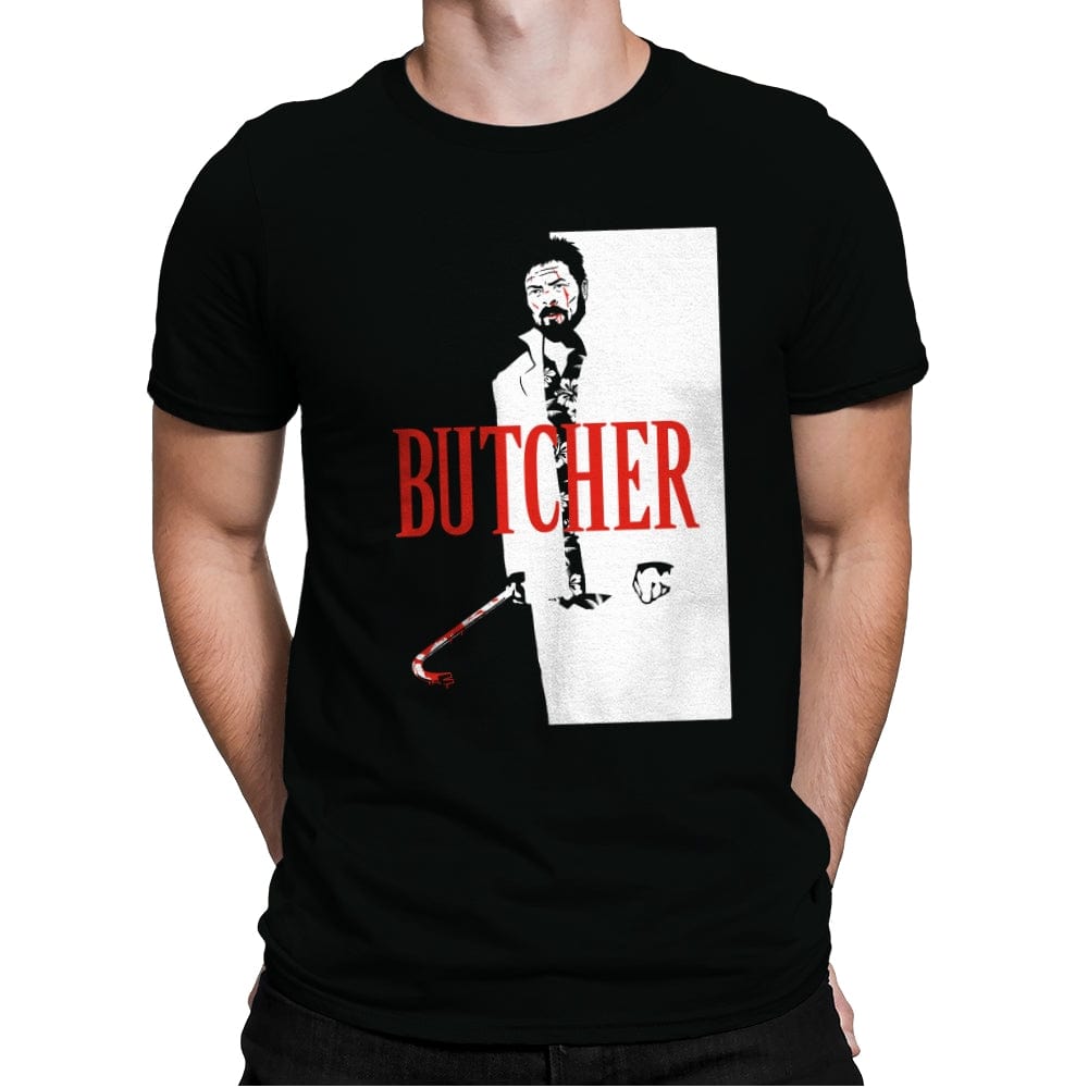 Butcherface - Mens Premium T-Shirts RIPT Apparel Small / Black