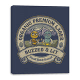 Buzzed and Lit Lager - Canvas Wraps Canvas Wraps RIPT Apparel 16x20 / Navy