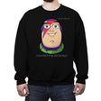 Buzzy Stardust - Crew Neck Sweatshirt Crew Neck Sweatshirt RIPT Apparel Small / Black