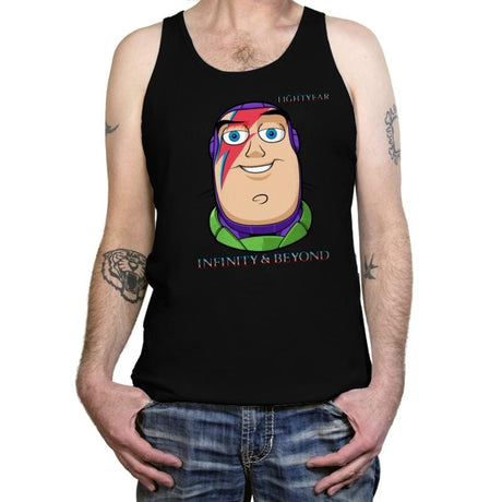 Buzzy Stardust - Tanktop Tanktop RIPT Apparel X-Small / Black