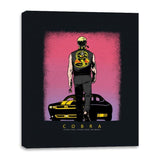 C  O  B  R  A - Canvas Wraps Canvas Wraps RIPT Apparel 16x20 / Black