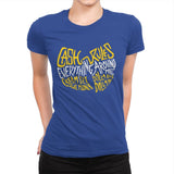 C.R.E.A.M. - Best Seller - Womens Premium T-Shirts RIPT Apparel Small / Royal