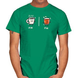 Cafe Con Ron - Mens T-Shirts RIPT Apparel Small / Kelly