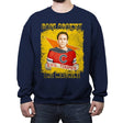 Cage Against The Machine - Crew Neck Sweatshirt Crew Neck Sweatshirt RIPT Apparel Small / Navy