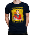 Cage Against The Machine - Mens Premium T-Shirts RIPT Apparel Small / Midnight Navy