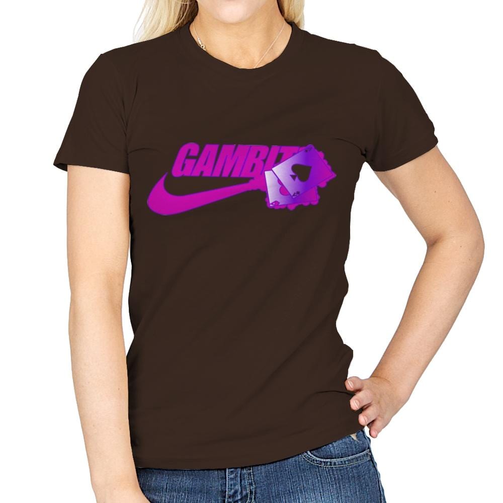 Cajun Athletics - Womens T-Shirts RIPT Apparel Small / Dark Chocolate