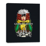 Cajun's Queen - Canvas Wraps Canvas Wraps RIPT Apparel 16x20 / Black