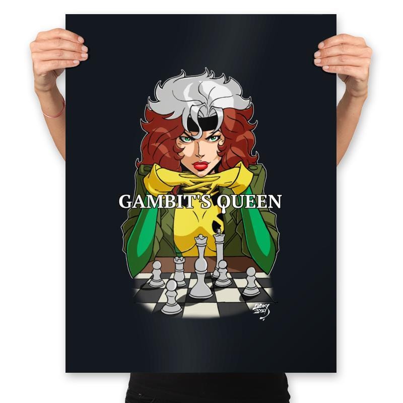 Cajun's Queen - Prints Posters RIPT Apparel 18x24 / Black