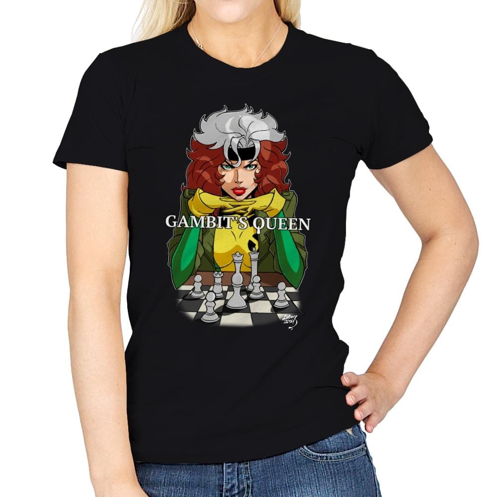 Cajun's Queen - Womens T-Shirts RIPT Apparel Small / Black