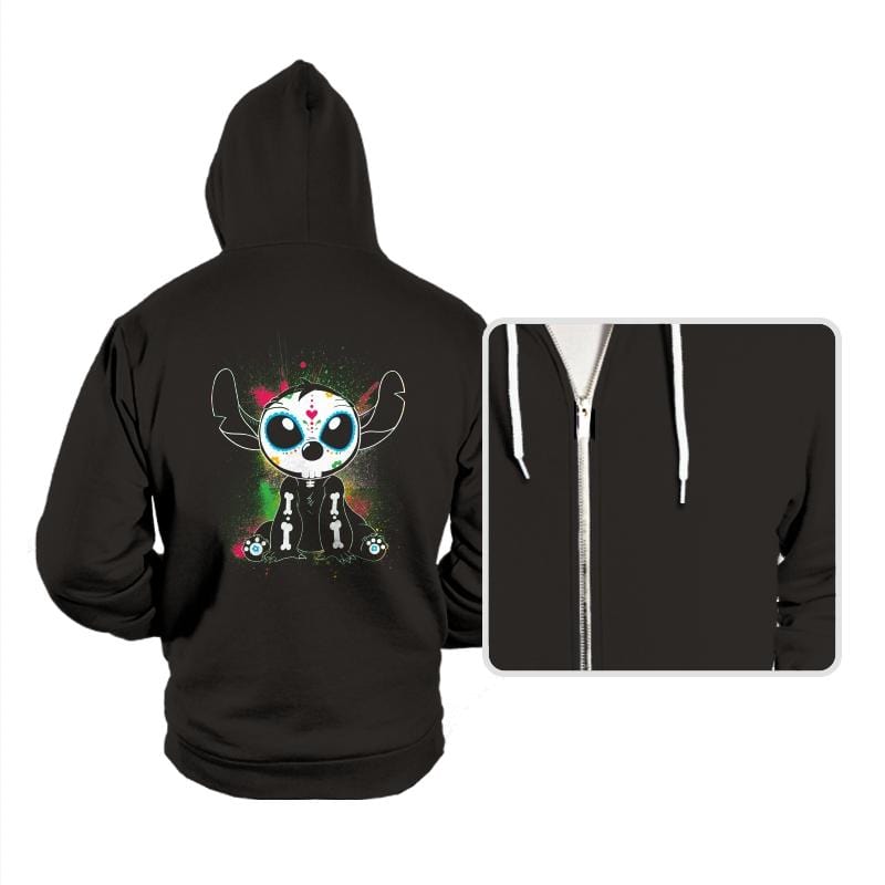 Calavera 626 - Hoodies Hoodies RIPT Apparel Small / Black