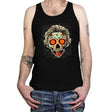 Calavera Einstein - Tanktop Tanktop RIPT Apparel X-Small / Black