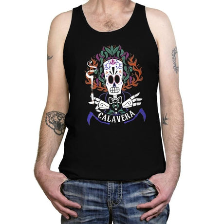 Calavera - Tanktop Tanktop RIPT Apparel X-Small / Black