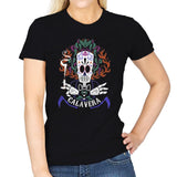 Calavera - Womens T-Shirts RIPT Apparel Small / Black