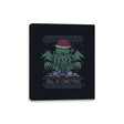 Call Of Christmas - Ugly Holiday - Canvas Wraps Canvas Wraps RIPT Apparel 8x10 / Black