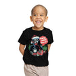 Calling Santa - Youth T-Shirts RIPT Apparel X-small / Black