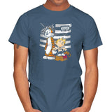 Calvonia Exclusive - Mens T-Shirts RIPT Apparel Small / Indigo Blue