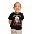 Camp Blood Survivor - Youth T-Shirts RIPT Apparel X-small / Black