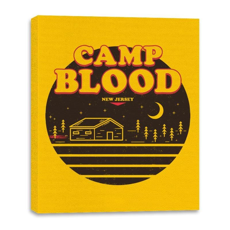 Camp Bloody - Canvas Wraps Canvas Wraps RIPT Apparel 16x20 / Sunshine