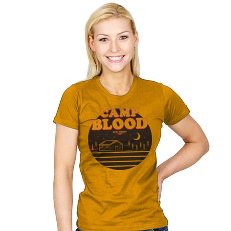 Camp Bloody - Womens T-Shirts RIPT Apparel