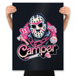 Camper Love - Prints Posters RIPT Apparel 18x24 / Black