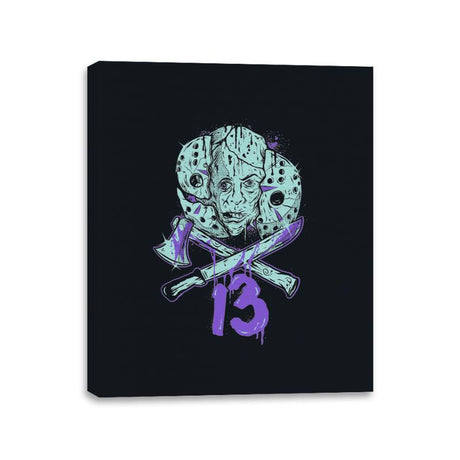 13 Bits - Canvas Wraps