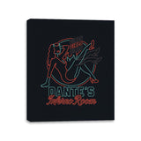 Dante Devil Girl Neon - Canvas Wraps