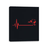 Heartbeat - Canvas Wraps