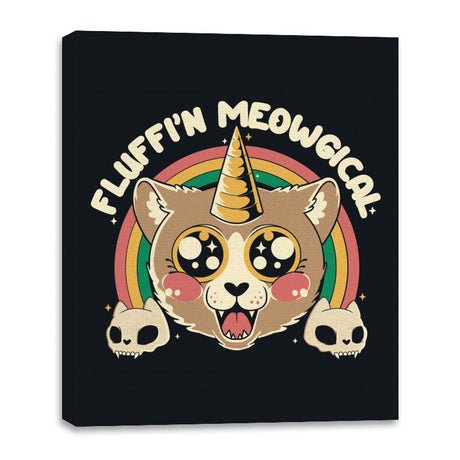 Fluffi'n Meowgical - Canvas Wraps