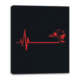 Heartbeat - Canvas Wraps