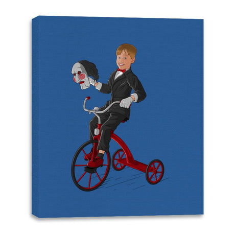 Kevin the Puppet - Canvas Wraps