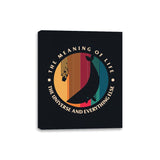 The Meaning Of Life - The Universe And Everything Else - Canvas Wraps