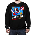 CAP HUNT - Crew Neck Sweatshirt Crew Neck Sweatshirt RIPT Apparel Small / Black