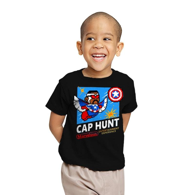 CAP HUNT - Youth T-Shirts RIPT Apparel X-small / Black