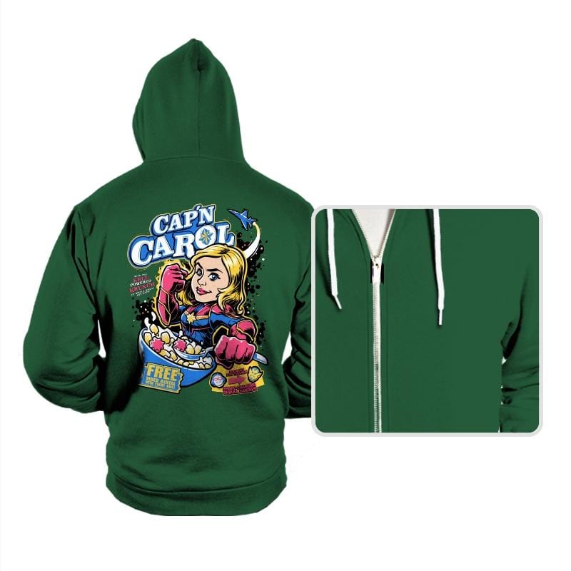 Cap'n Carol - Hoodies Hoodies RIPT Apparel Small / True Royal