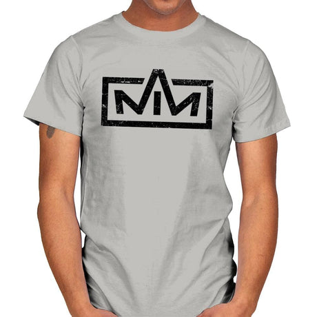 Cap'NIN - Mens T-Shirts RIPT Apparel Small / Ice Grey