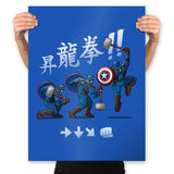 Cap Shoryuken - Anytime - Prints Posters RIPT Apparel 18x24 / Royal